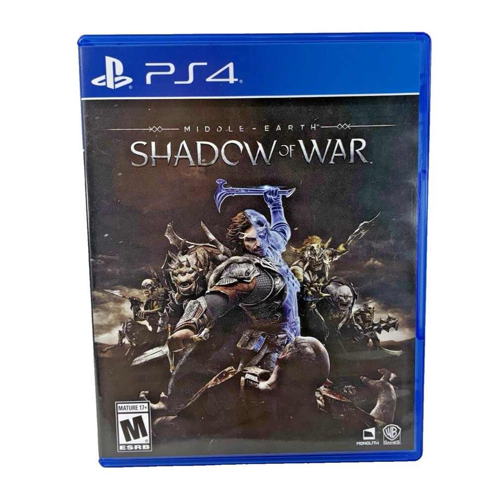 Middle-earth: Shadow of War Sony PlayStation 4 WB Games 2017  Complete Tested